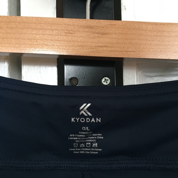 Pleated athletic skort - Navy - Picture 6 of 6